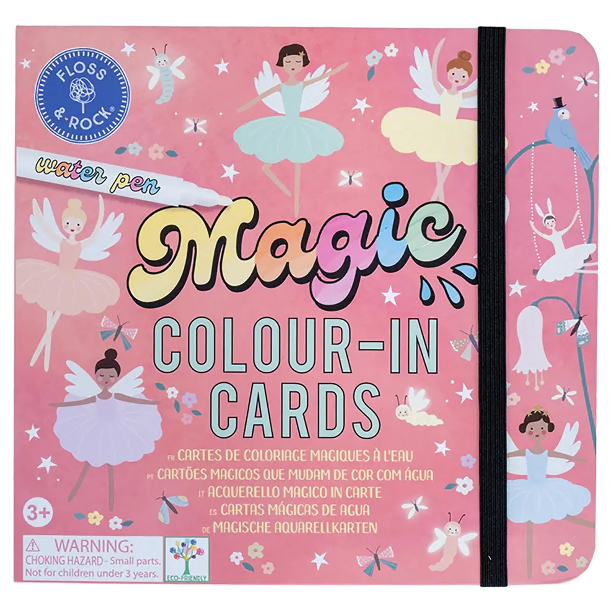 Floss & Rock Enchanted Magic Colour-In Cards 1