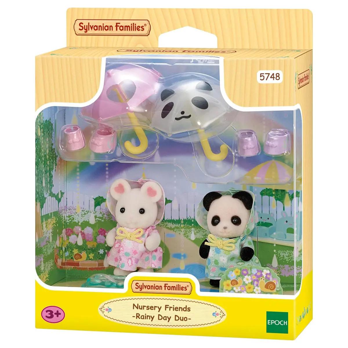 Sylvanian Families Nursery Friends - Rainy Day Duo 1