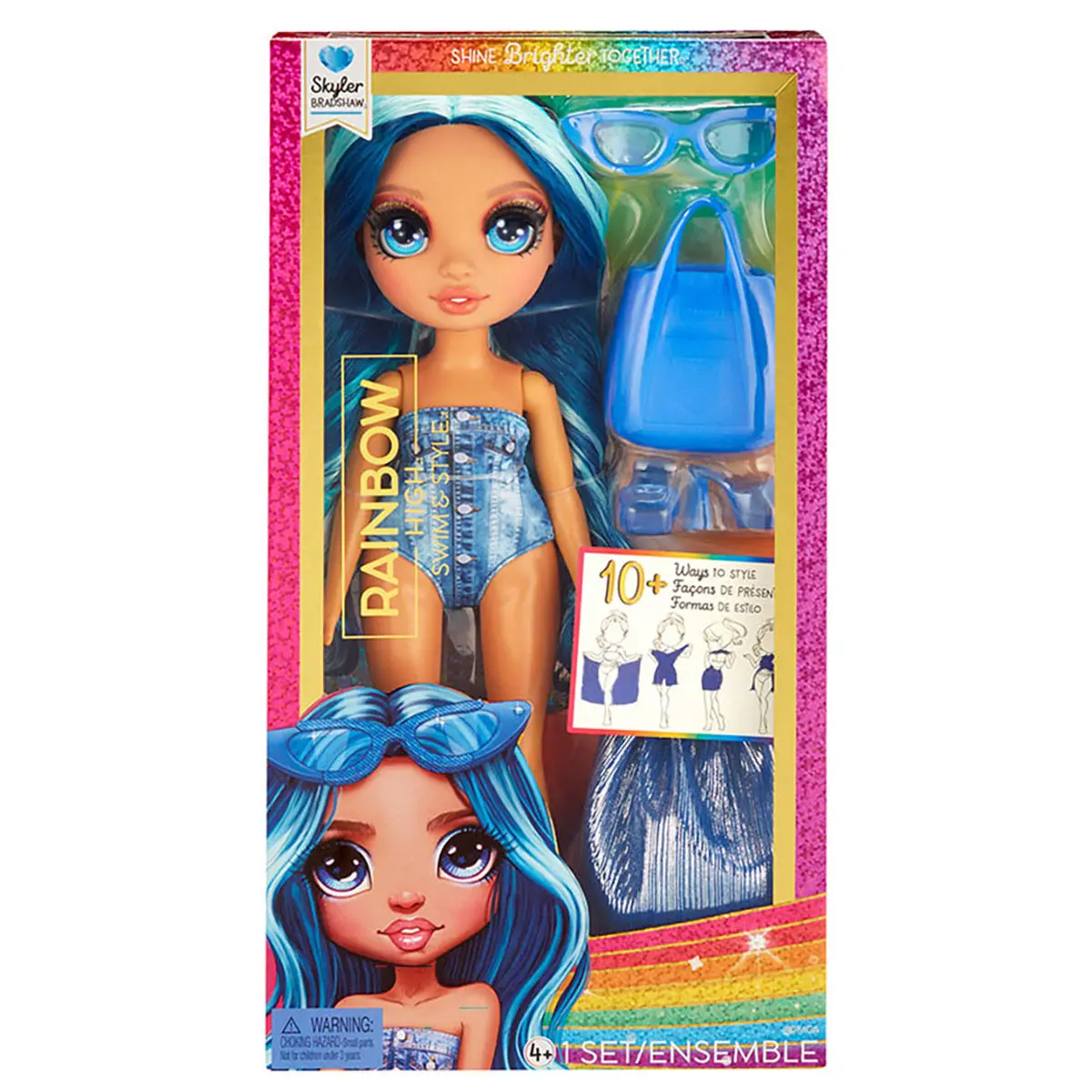 Rainbow High Swim & Style Skyler Bradshaw Doll 1