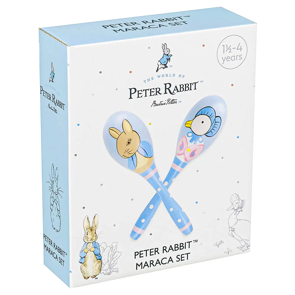 Orange Tree Toys Peter Rabbit Maraca Set 1