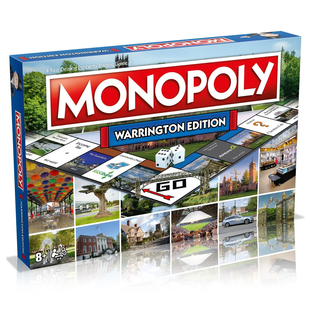 Monopoly Board Game Warrington Edition 1