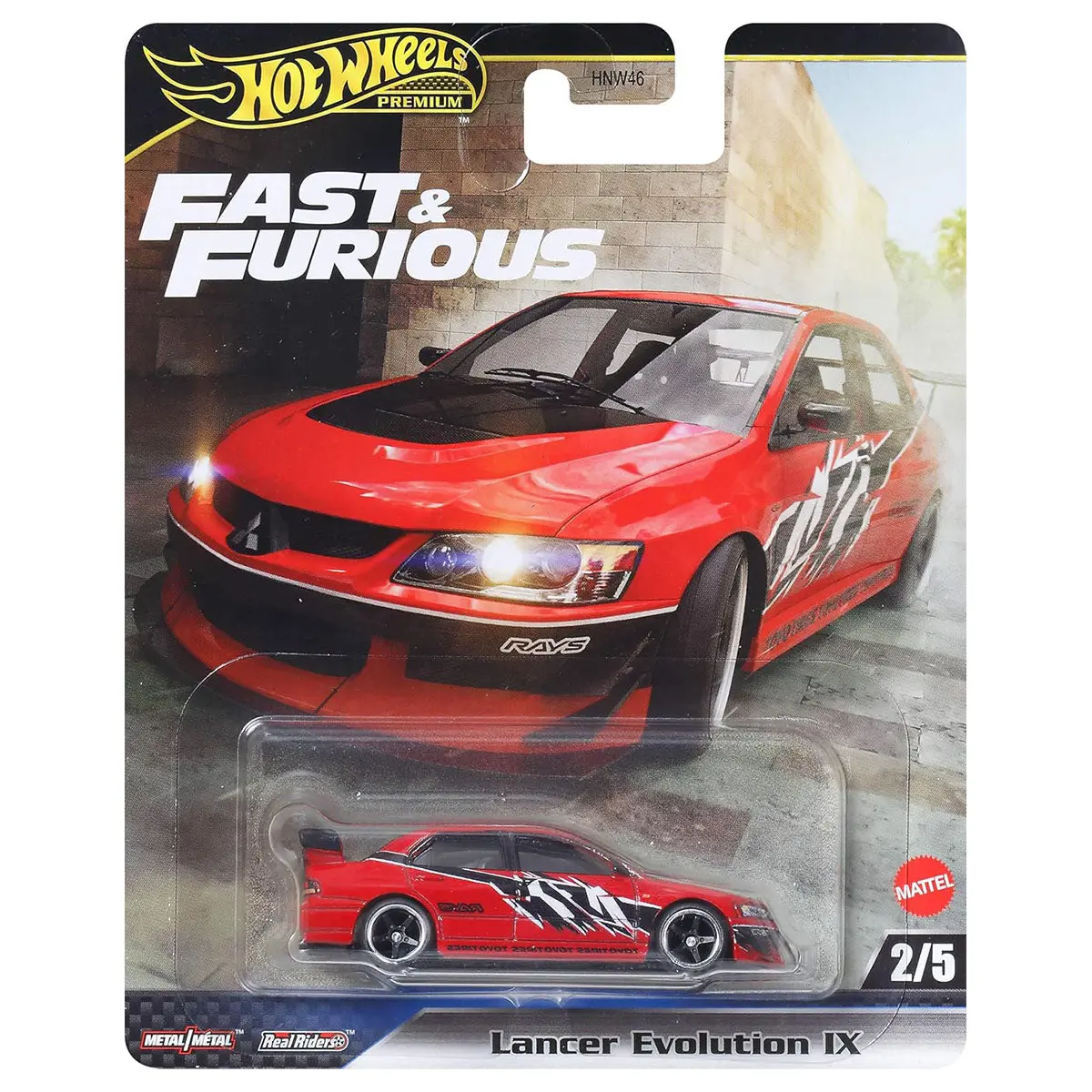Hot Wheels Premier Fast & Furious: Lancer Evolution Ix 1:64 Car (2/5) 1