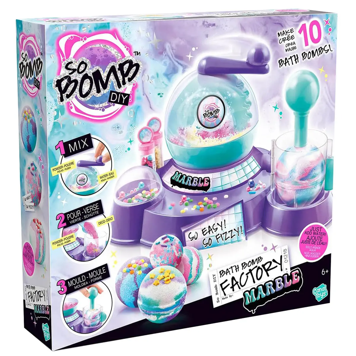 So Bomb Marble Bath Bomb Factory Kit 1