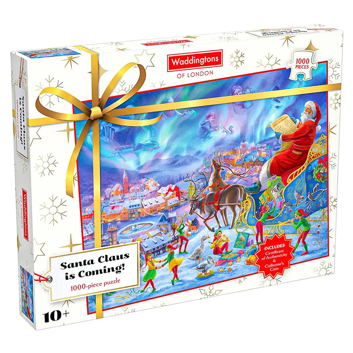 Waddingtons Santa Claus Is Coming! 1000 Piece Jigsaw Puzzle 1