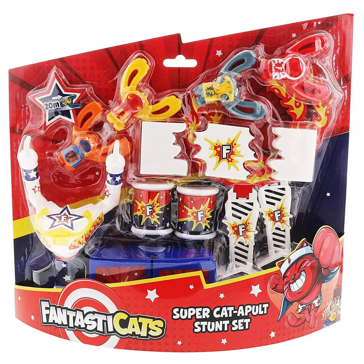Fantasticats Super Cat-Apult Stunt Set 1