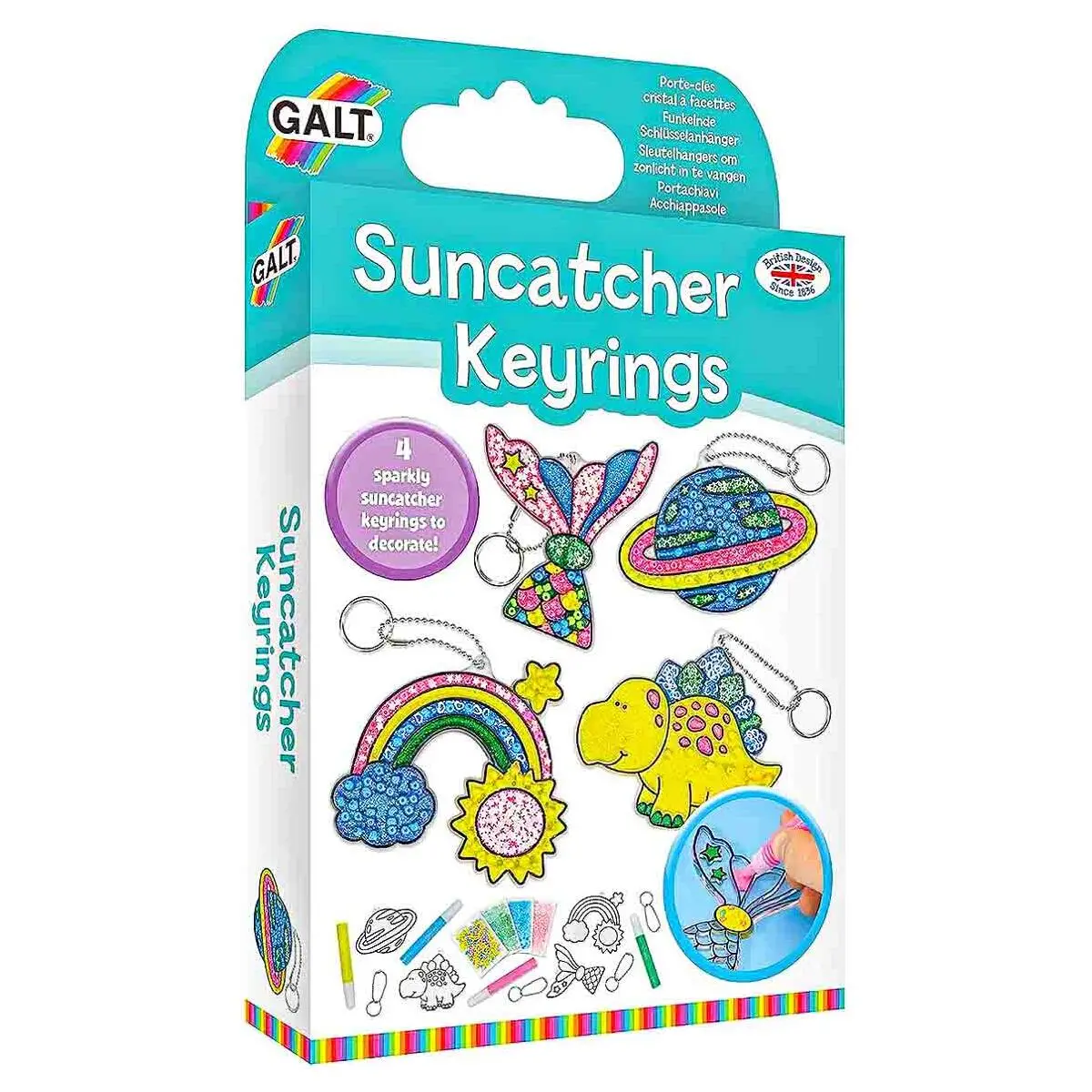 Galt Suncatcher Keyrings 1