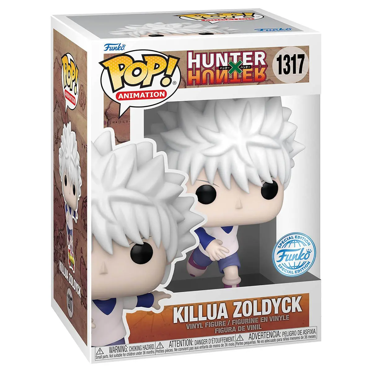 Funko Pop! Animation: Hunter X Hunter: Killua Zoldyck With Skateboard #1317 1