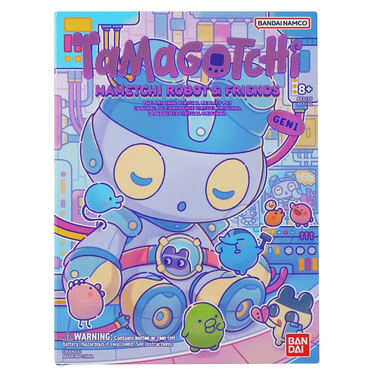 Tamagotchi Gen 1 Mametchi Robot & Friends Virtual Reality Pet 1