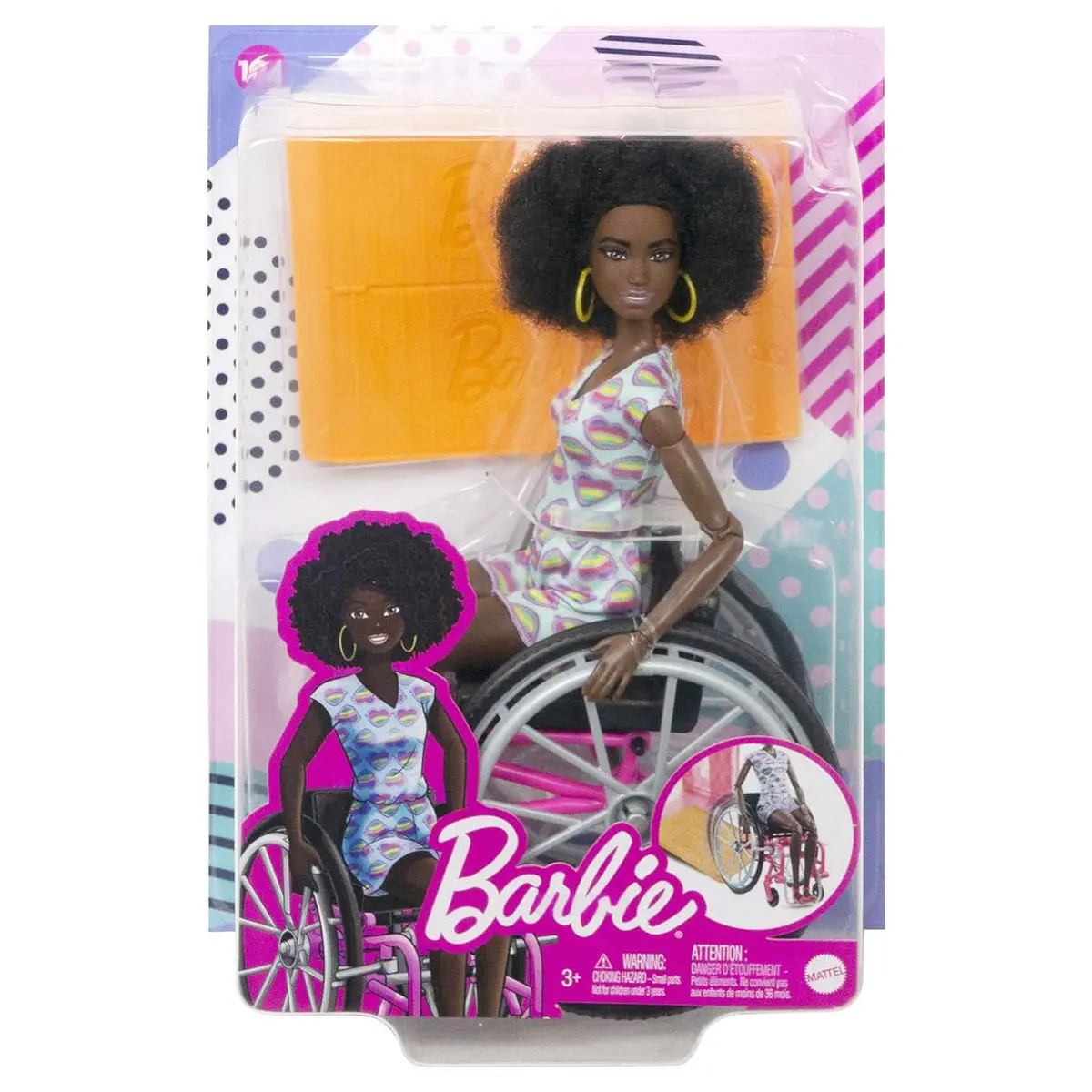Barbie Fashionistas: Barbie Doll With Wheelchair And Ramp 1