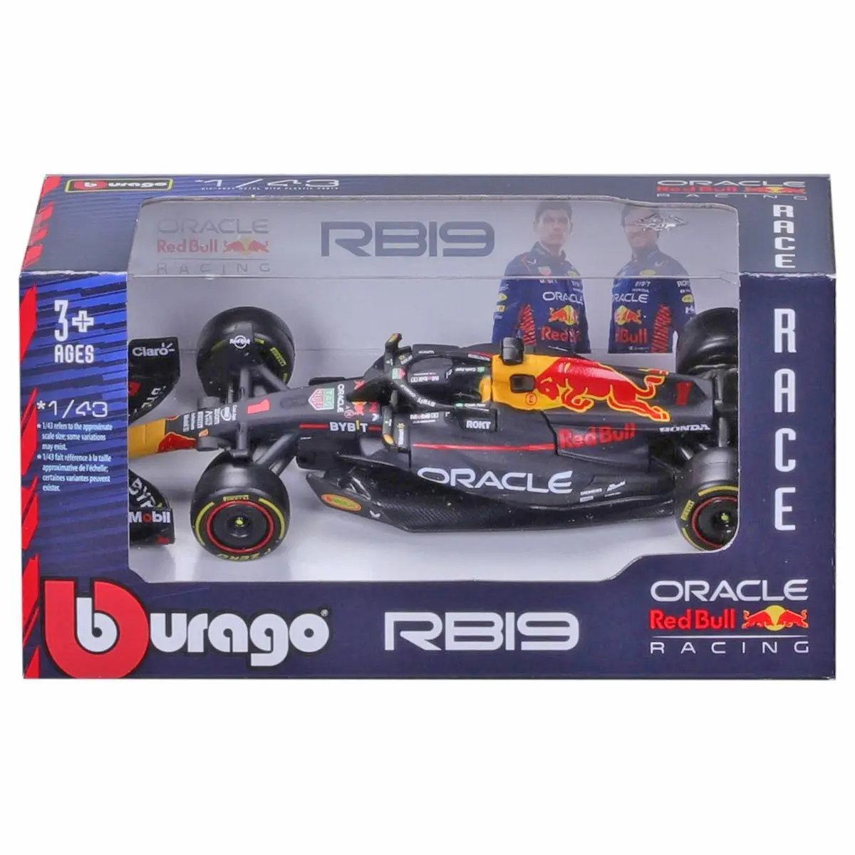 Bburago Red Bull F1 Rb19 2023 Verstappen 1:43 Race Car 1