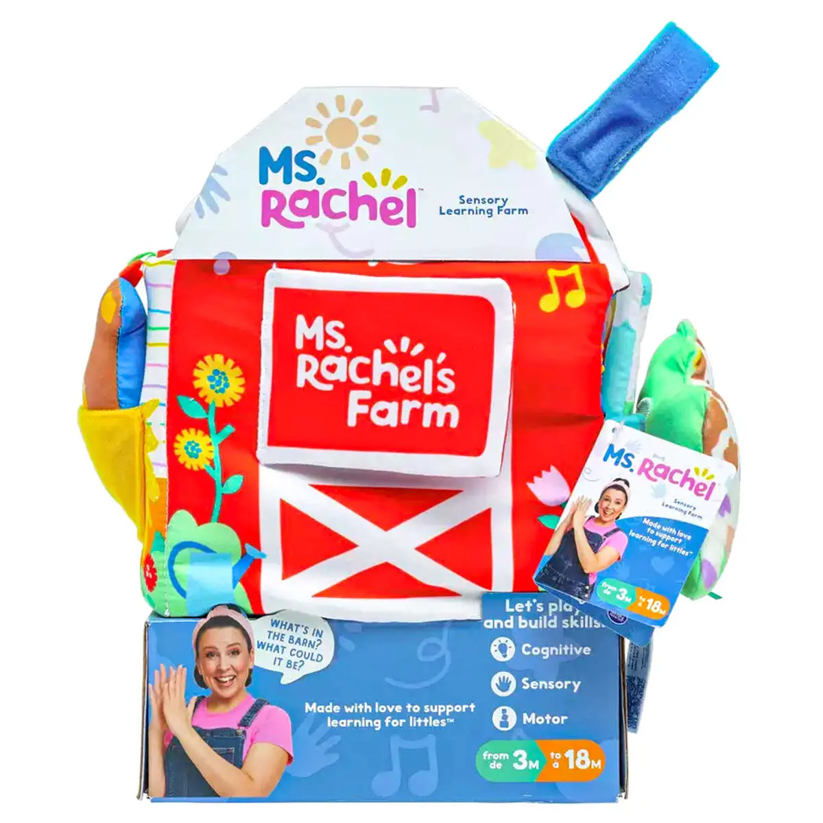 Ms. Rachel Sensory Learning Farm Playset 1