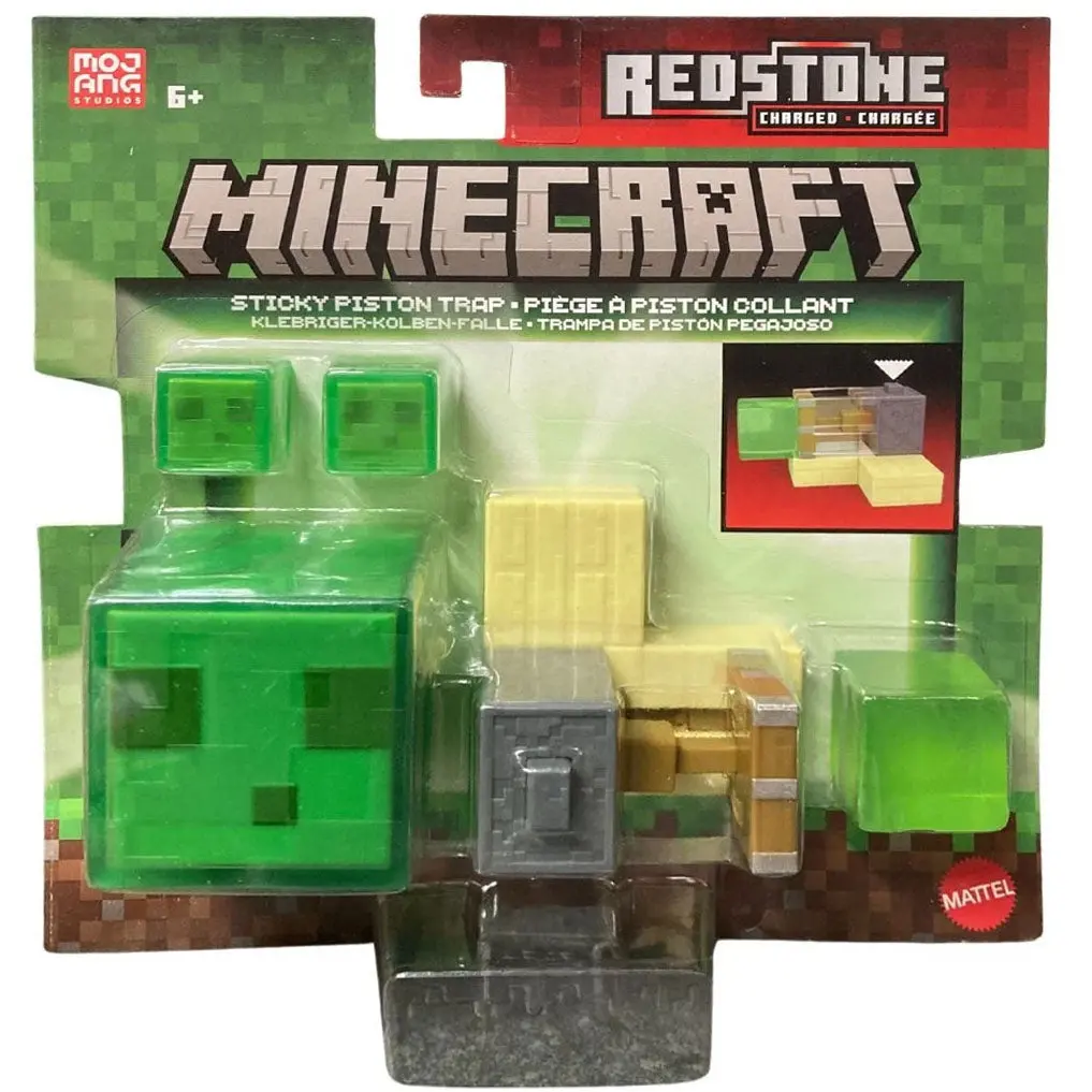Minecraft Sticky Piston Trap Playset 1