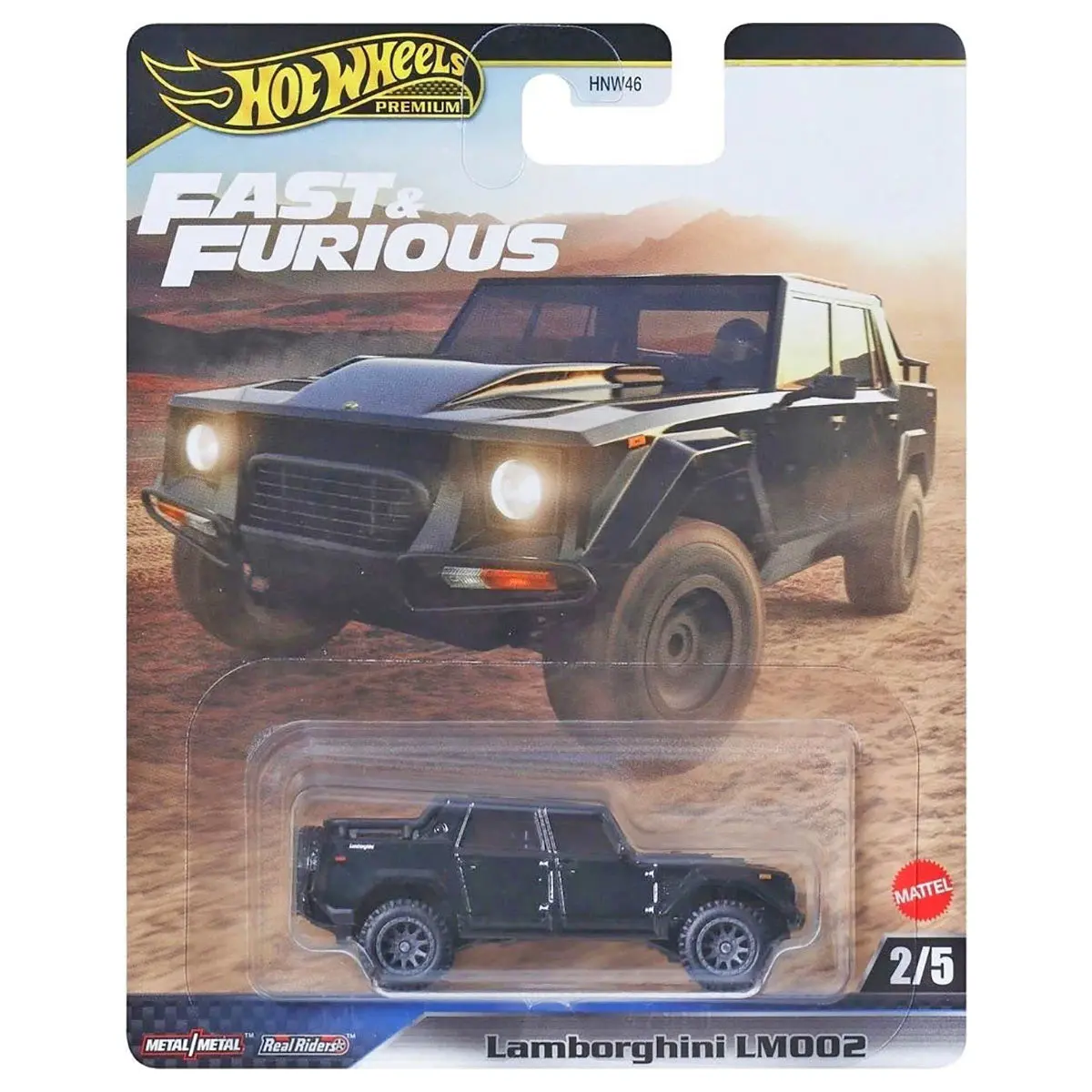 Hot Wheels Premium Fast & Furious: Lamborghini Lm002 1:64 Car (2/5) 1