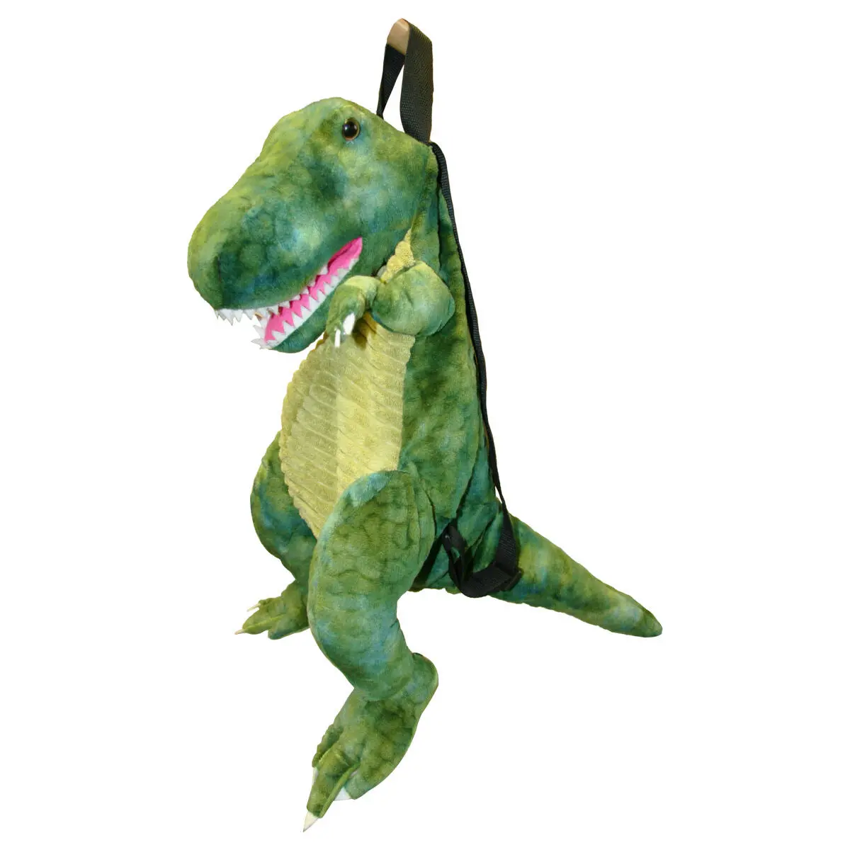 T-Rex Dinosaur Backpack Green 1