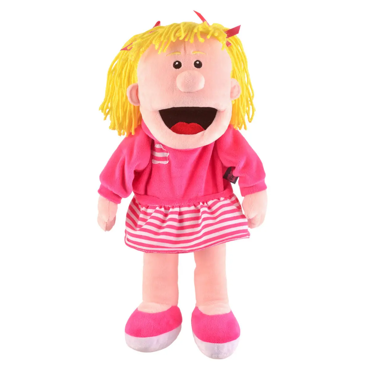 Girl Moving Mouth Hand Puppet 1