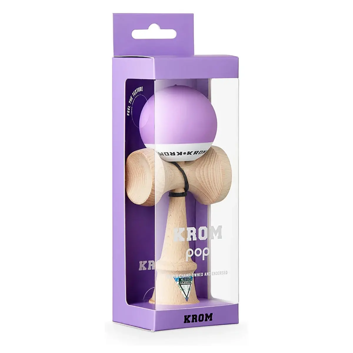 Krom Kendama Pop Rubber Lavender Game 1
