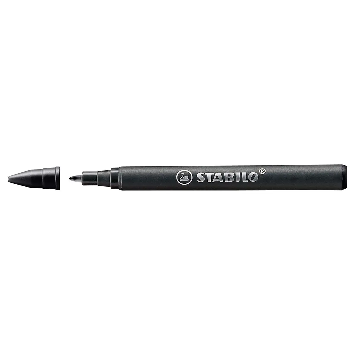 Stabilo Easyoriginal Handwriting Rollerball Pen Black Refill Cartridges (6 Pack) 2