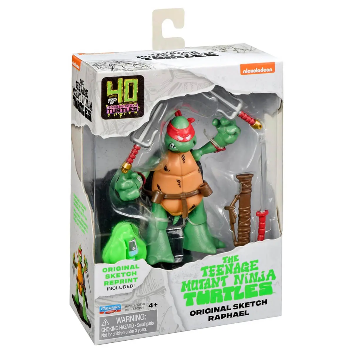 The Teenage Mutant Ninja Turtles Original Sketch Raphael 40Th Anniversary Figure 1