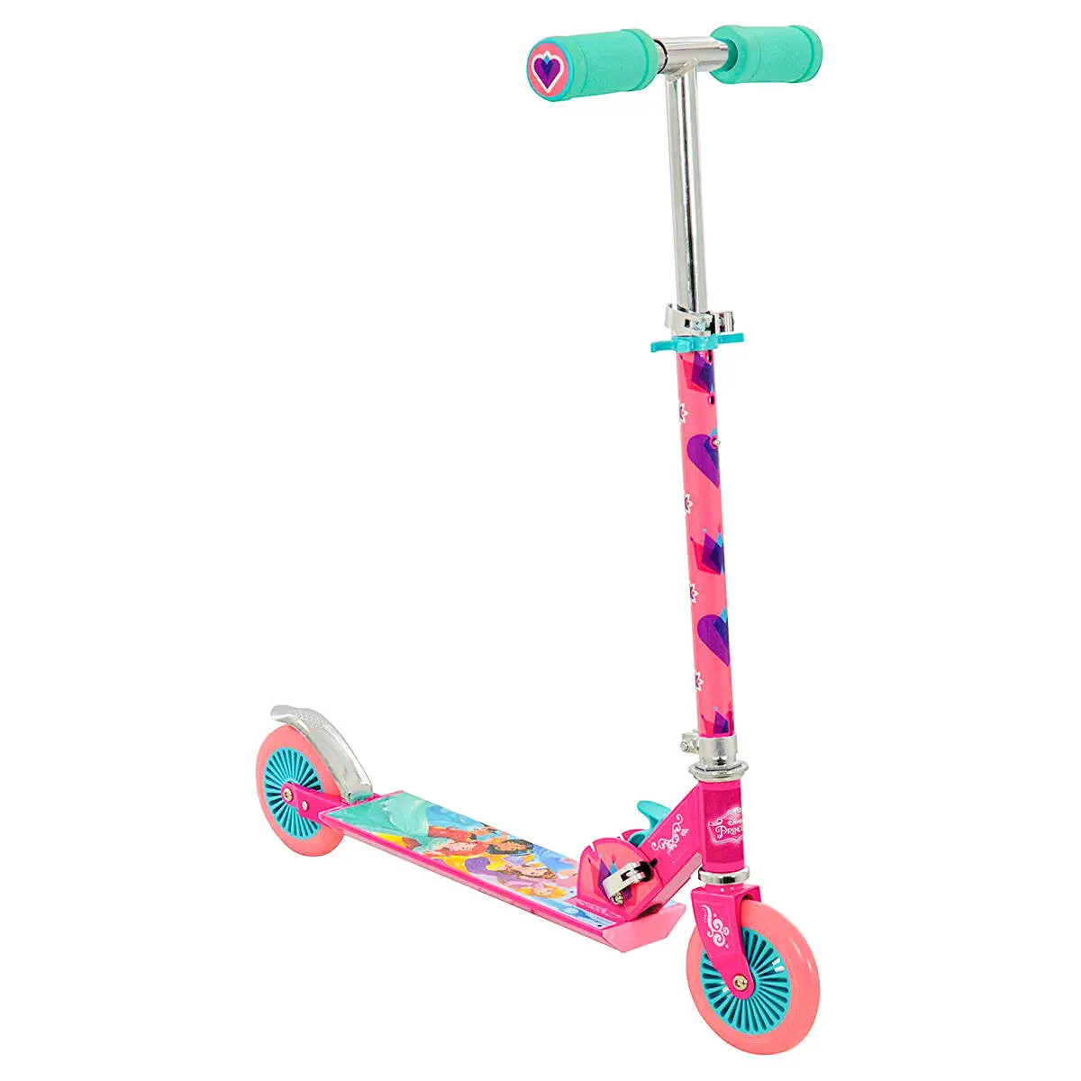 Disney Princess In-Line Folding Scooter 1