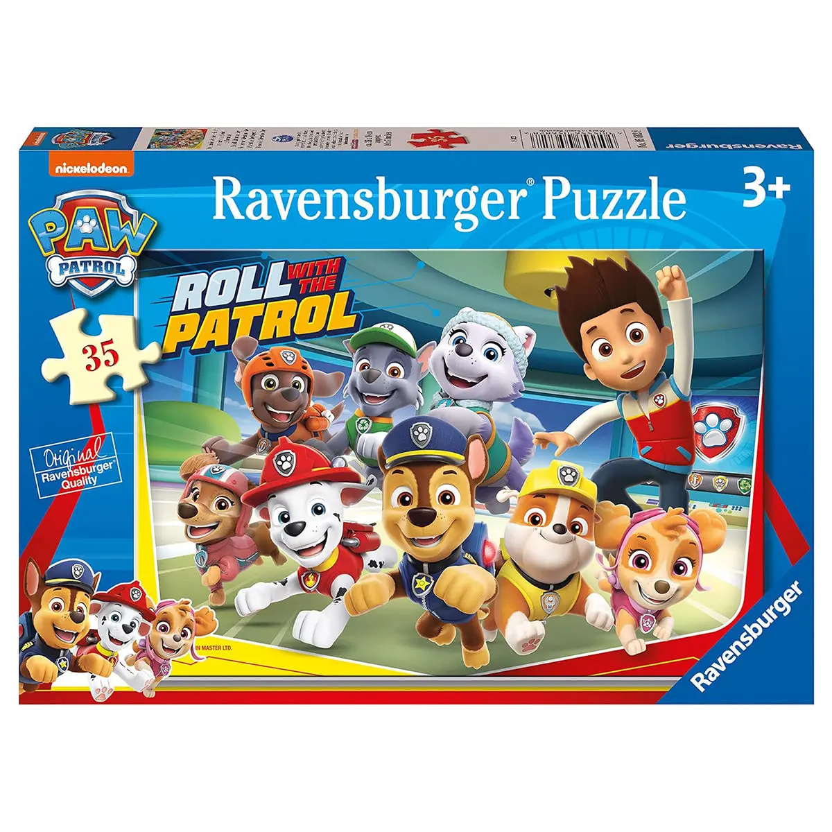 Ravensburger Paw Patrol Roll With The Patrol 35 Piece Jigsaw Puzzle 1