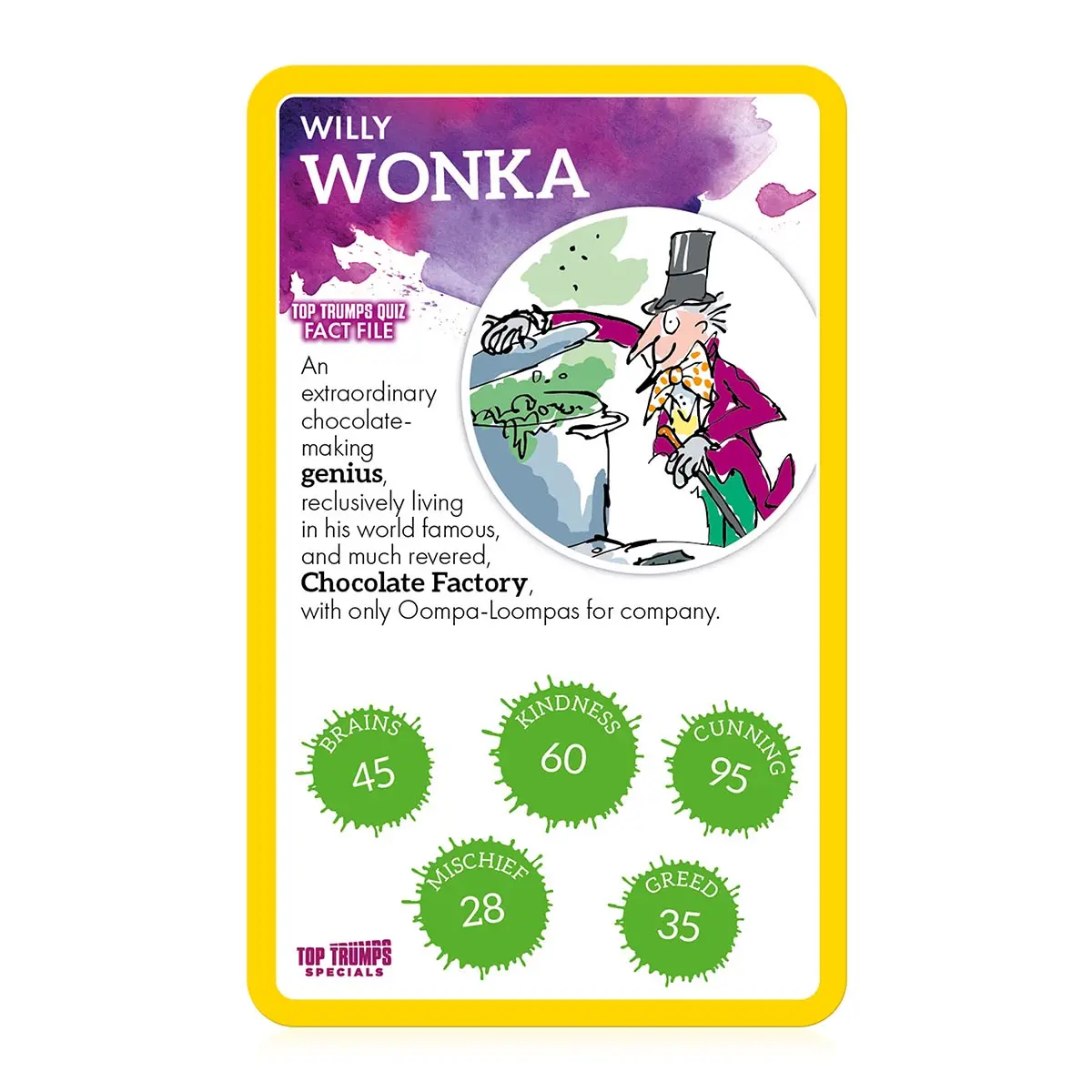 Top Trumps Specials Roald Dahl Vol.1 Card Game 2
