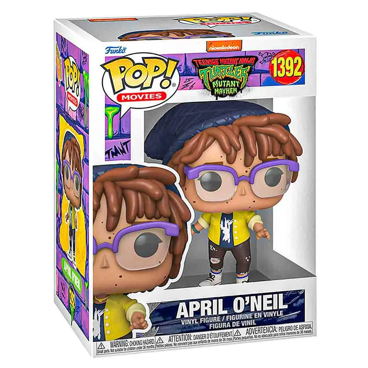 Funko Pop! Movies: Teenage Mutant Ninja Turtles: Mutant Mayhem: April O'neil Vinyl Figure #1392 1