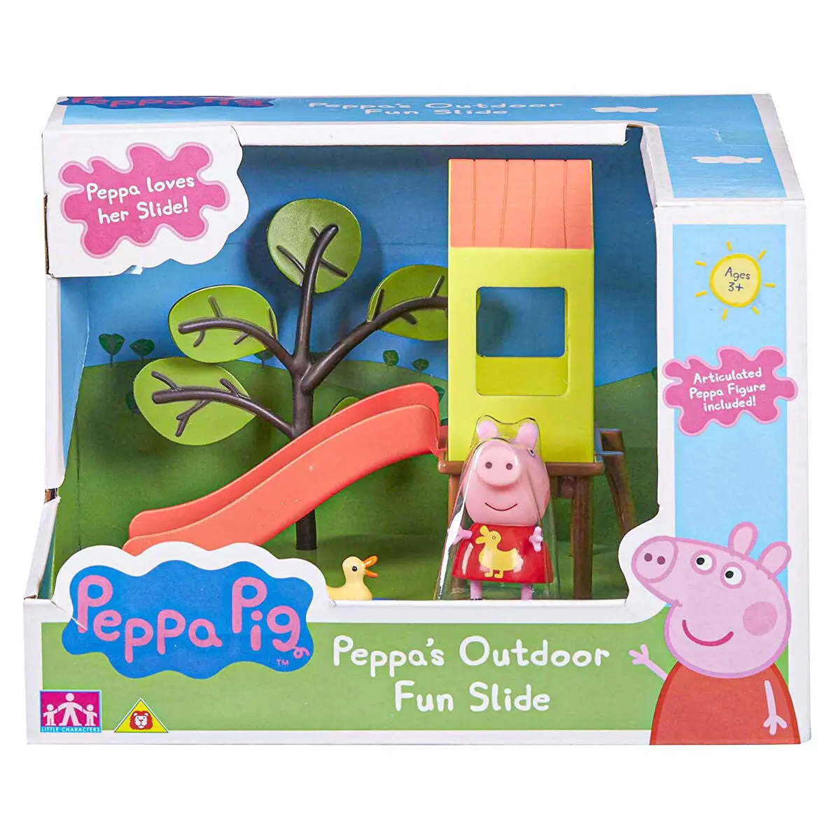 Peppa Pig Peppa's Outdoor Fun Slide Playset 1