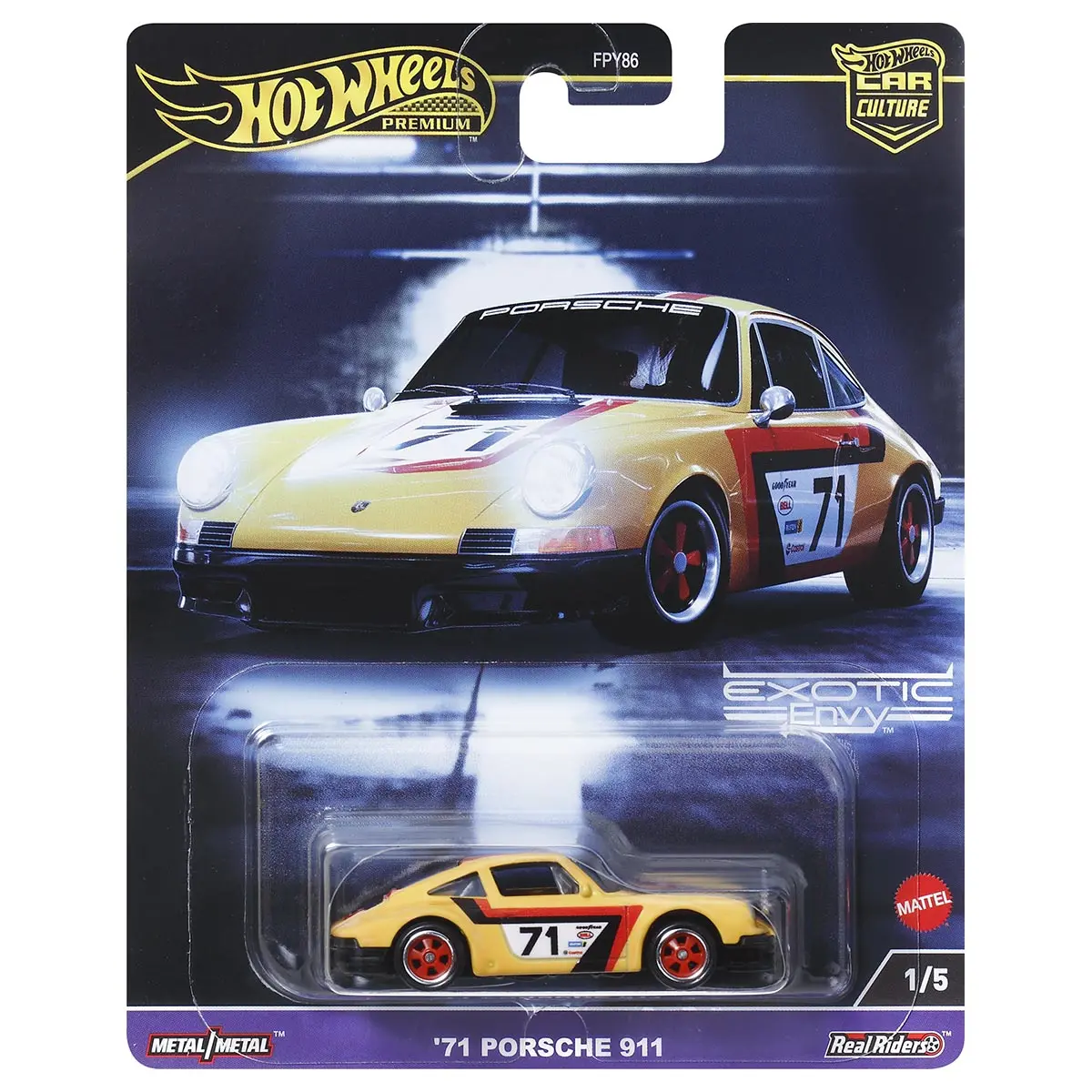 Hot Wheels Car Culture Exotic Envy (2024) - '71 Porsche 911 - 1/5 1