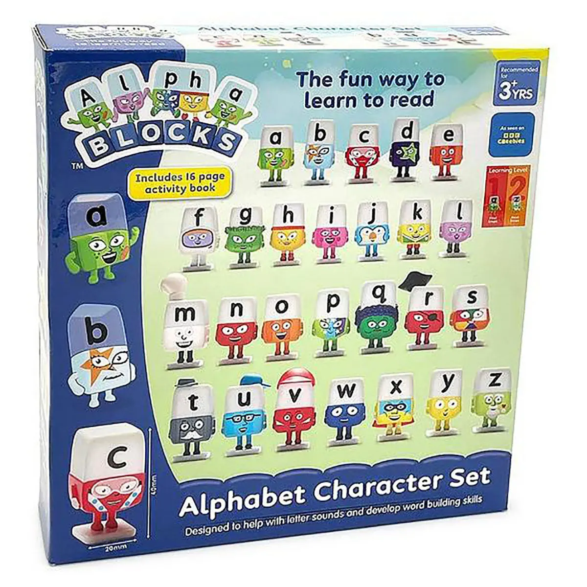 Alphablocks Character Set 1