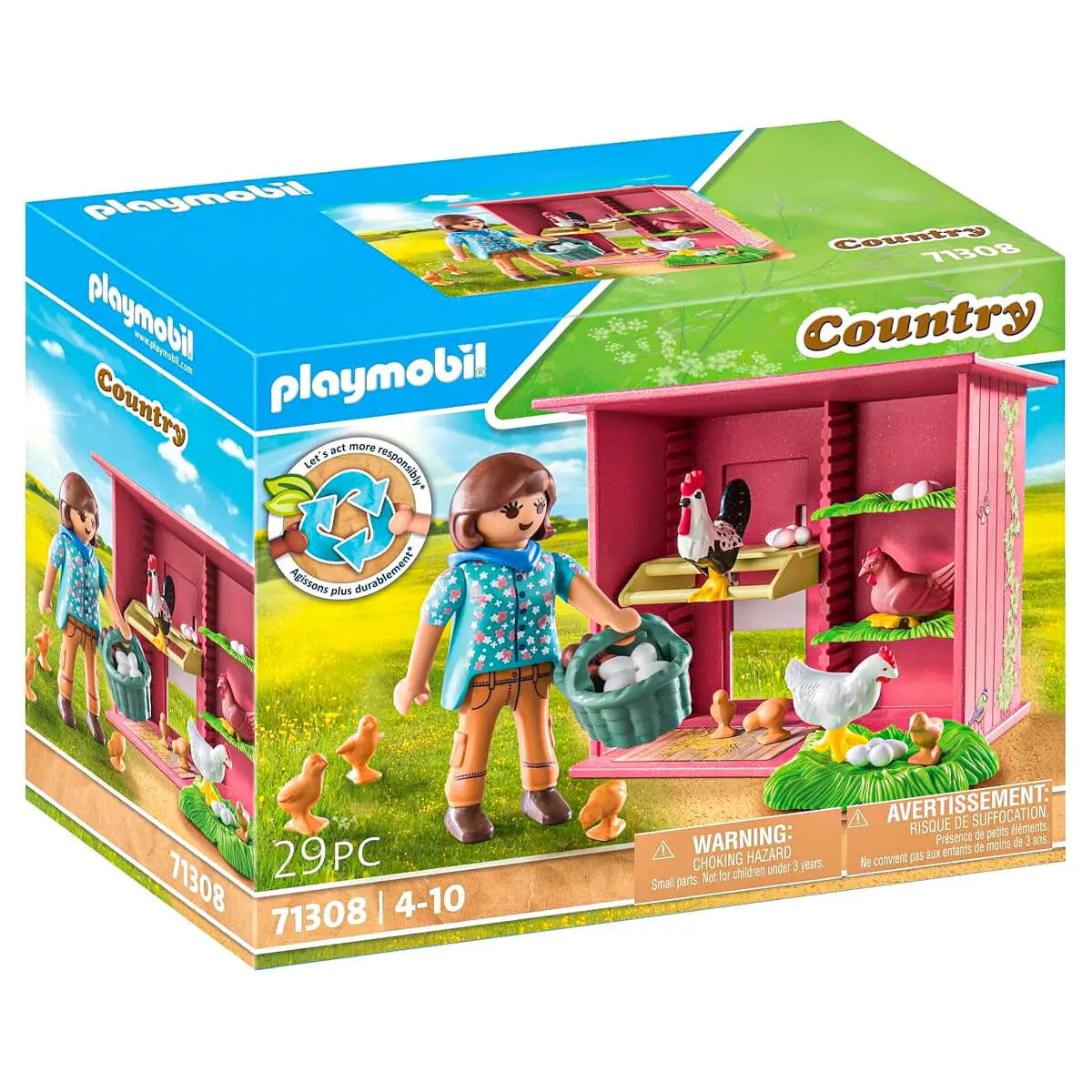 Playmobil Country: Hen House Playset 1