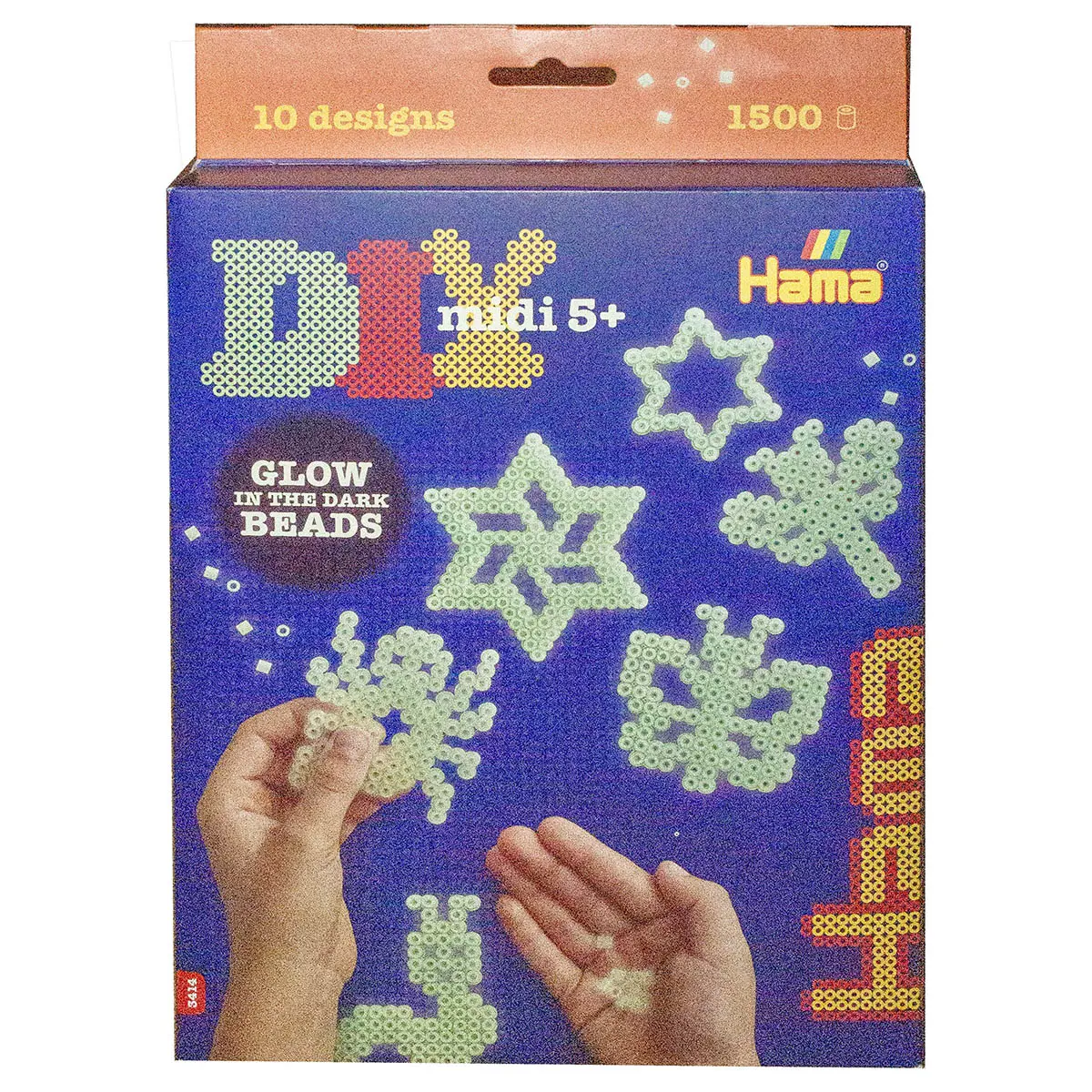 Hama Glow In The Dark Beads Pack 1
