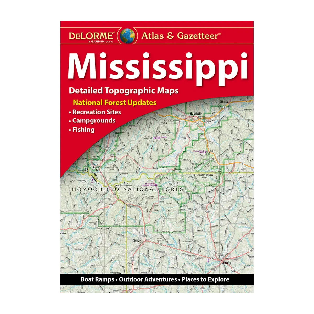 Show Dealer Prices Delorme® Atlas & Gazetteer Paper Maps Mississippi 1