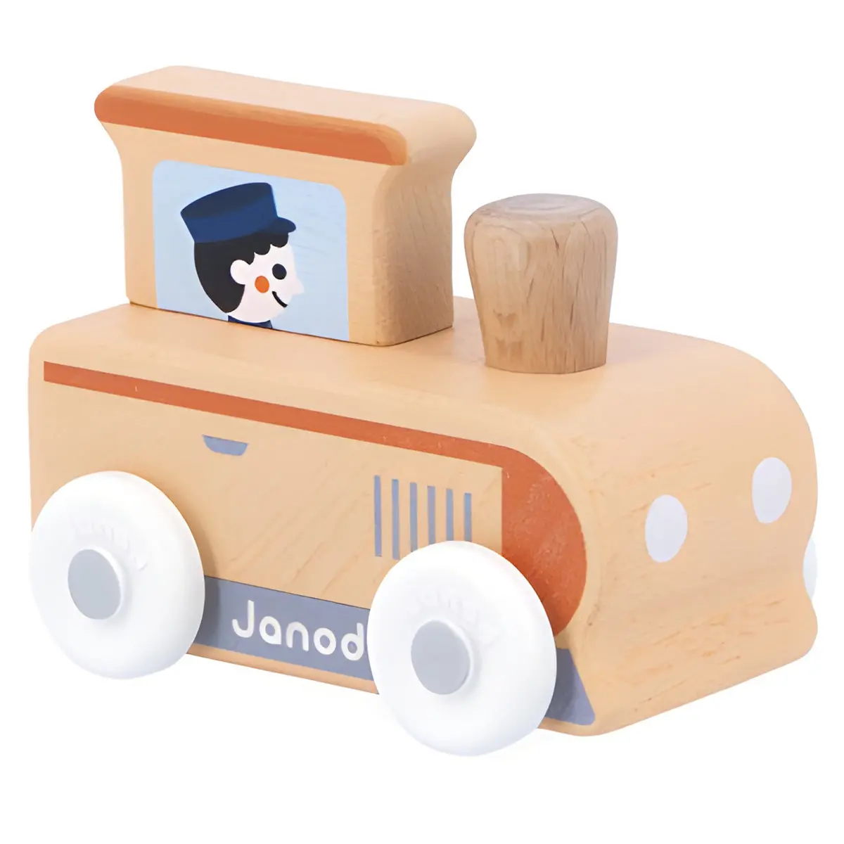 Janod Cross Roads Mountain Valley Wooden Locomotive 1
