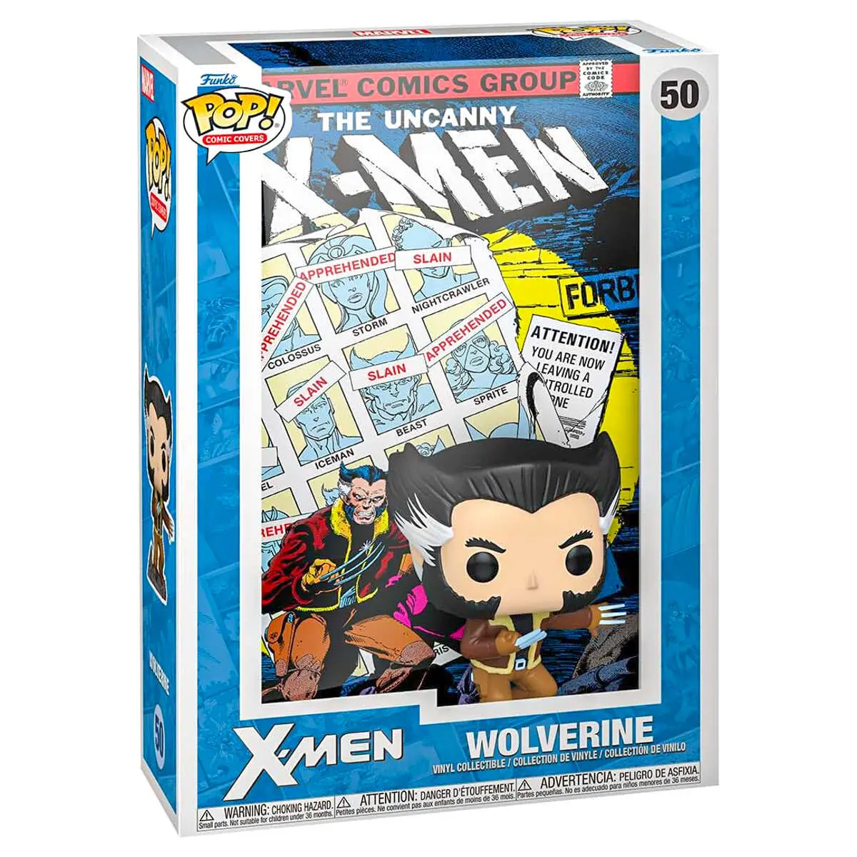 Funko Pop! Comic Covers: Marvel The Uncanny X-Men: Wolverine Vinyl Collectible #50 1