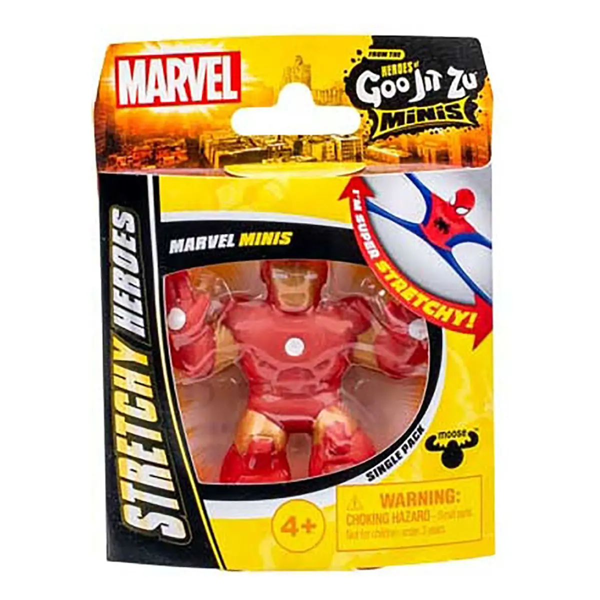 Heroes Of Goo Jit Zu Marvel Minis Iron Man Stretch Figure 1