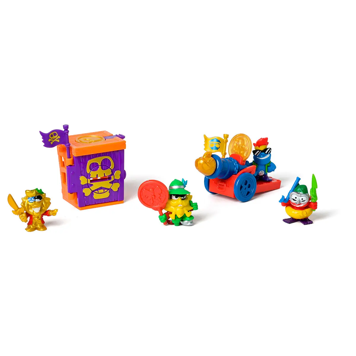 Piratix Adventure World Golden Treasure Series Captain Pack - Captain King Roar (Styles Vary) 2