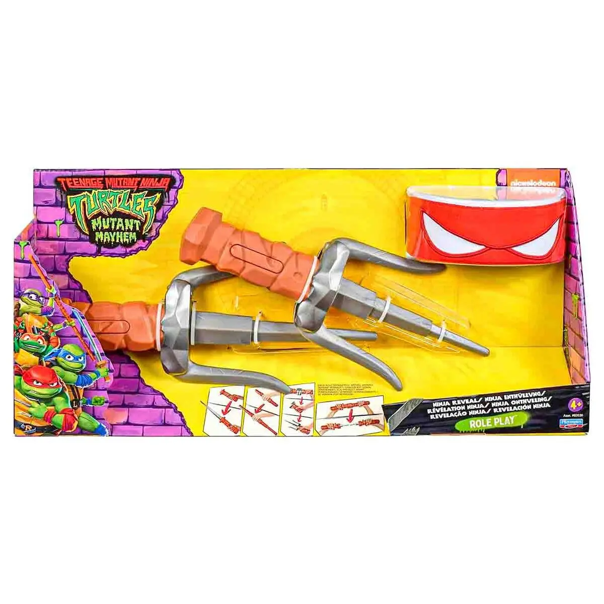 Teenage Mutant Ninja Turtles: Mutant Mayhem Ninja Reveal Role Play Raphael 1