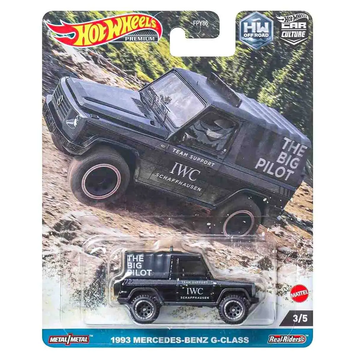 Hot Wheels Car Culture: Off-Road: 1993 Mercedes-Benz G-Class (3/5) 1