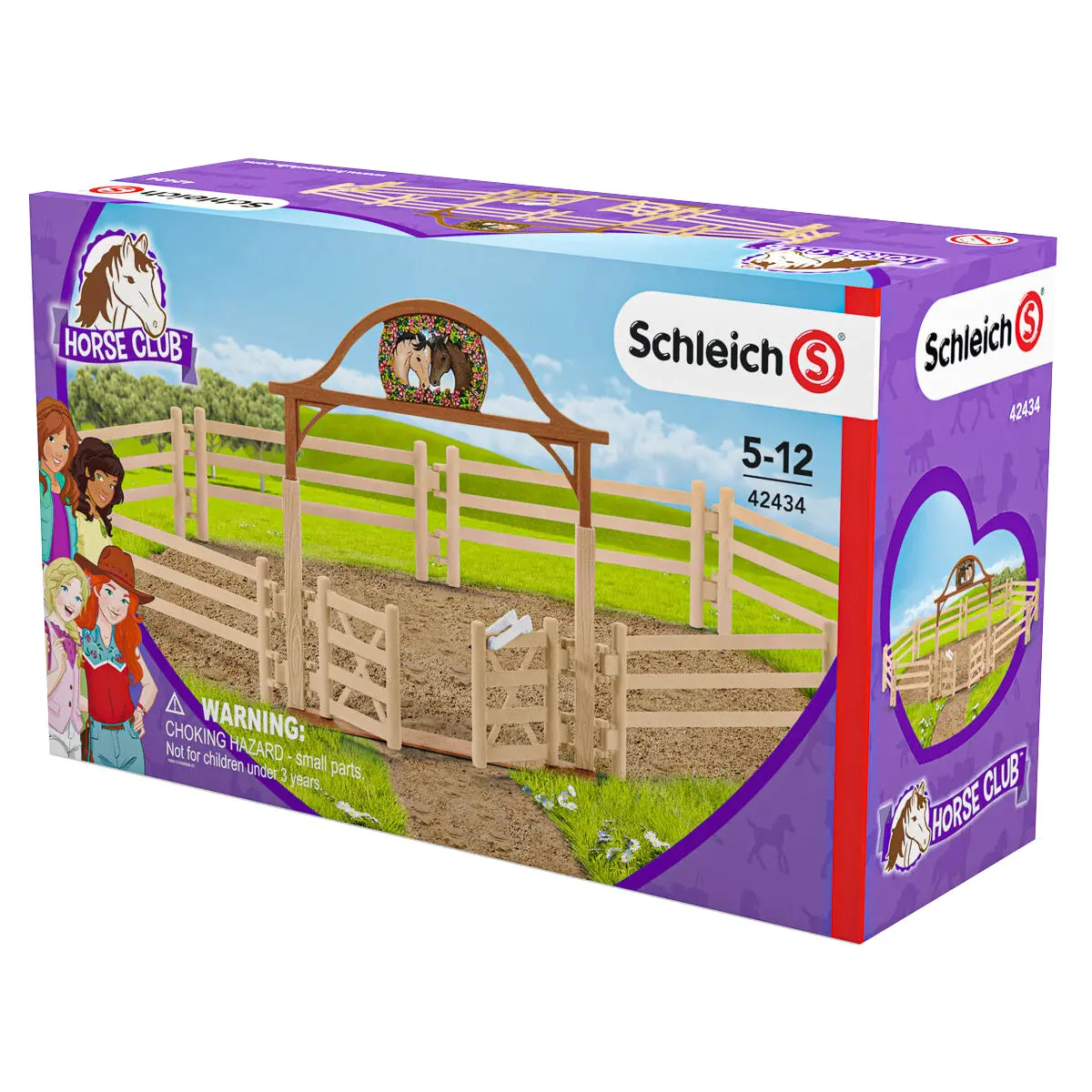 Schleich Horse Club Paddock With Entry Gate Playset 1