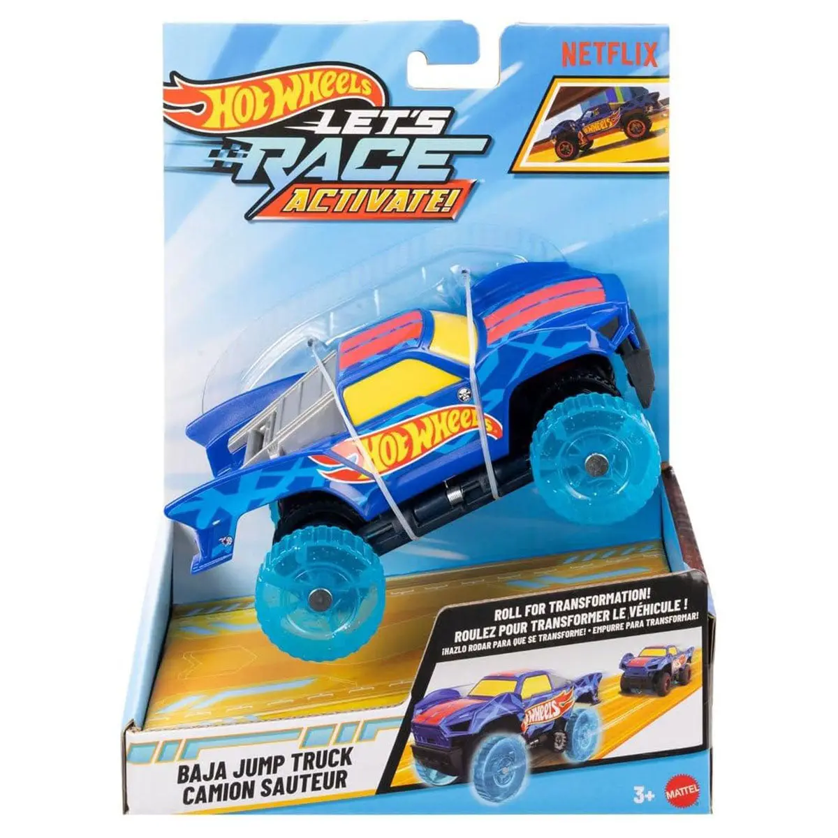 Hot Wheels Let's Race Activate! Baja Jump Truck 1