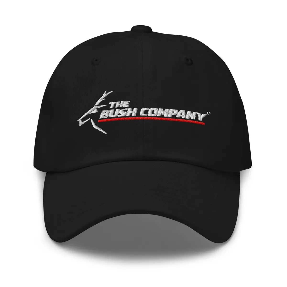 Baseball Cap - Adjustable Buckle - White Logo 1
