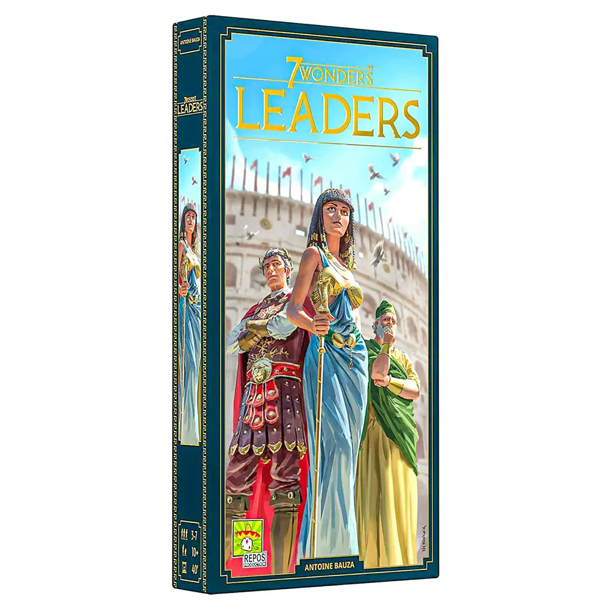 7 Wonders: Leaders 2Nd Edition Board Game Expansion 1