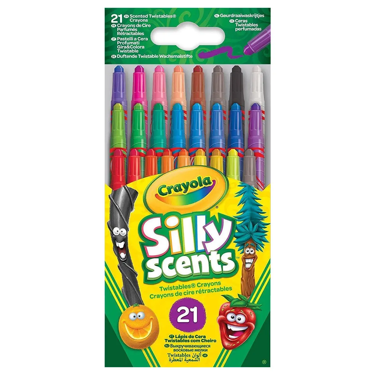Crayola Silly Scents Twistables Crayons (21 Pack) 1