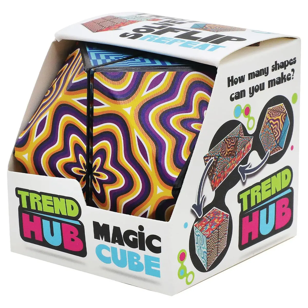 Magic Cube Hex Shape Shifting Fidget Toy 1
