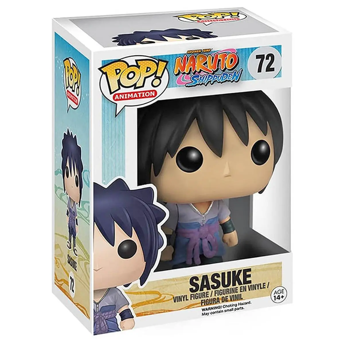 Funko Pop! Animation: Naruto Shippuden: Sasuke Vinyl Figure #72 1