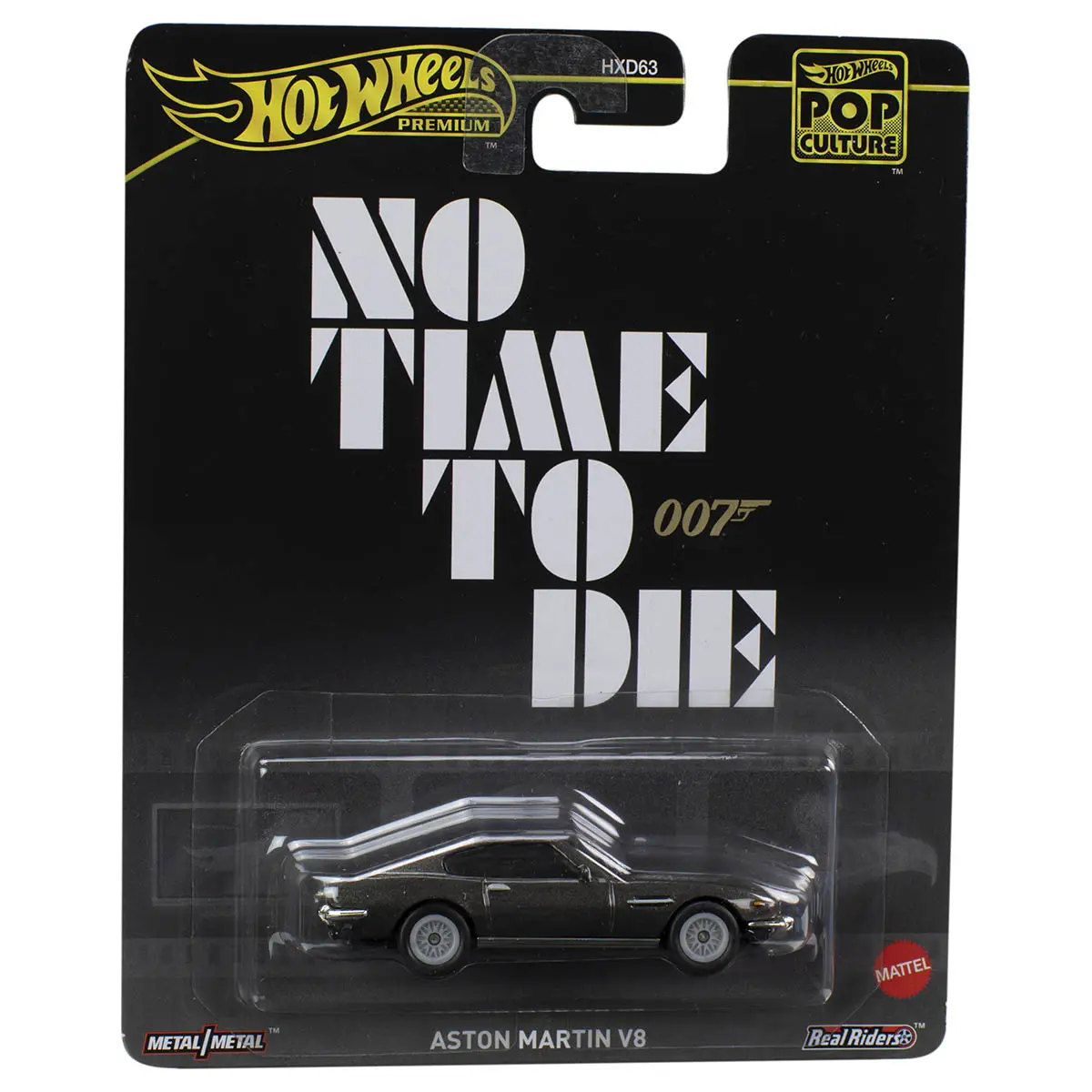 Hot Wheels Pop Culture: James Bond 007 No Time To Die Aston Martin V8 Car 1