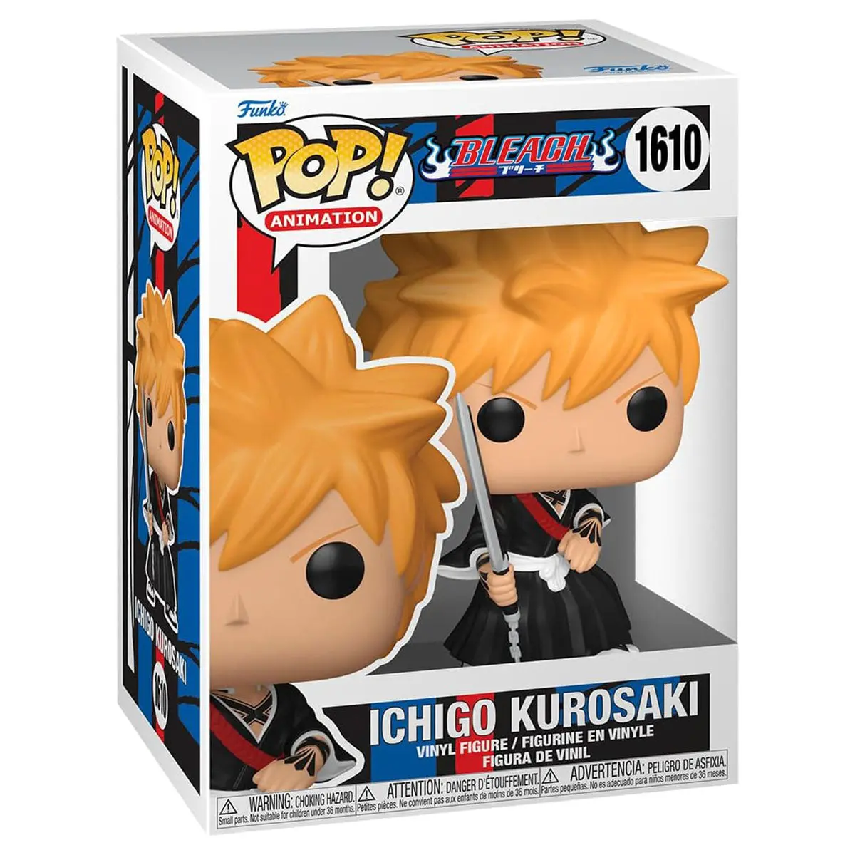 Funko Pop! Animation: Bleach: Ichigo Kurosaki With Chase Vinyl Figure #1610 1