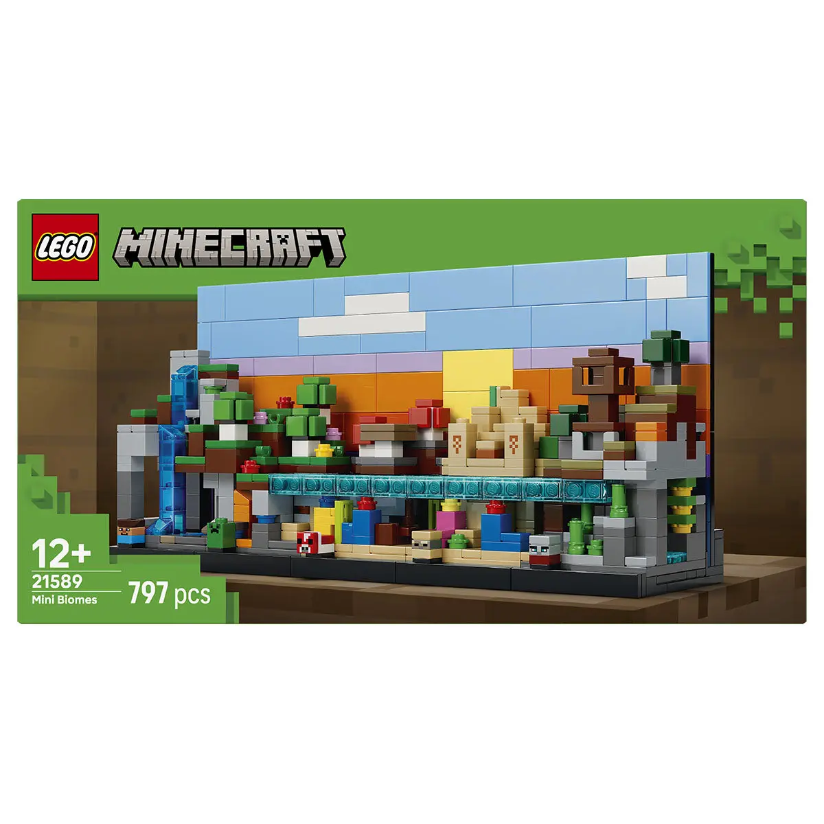 Lego Minecraft Mini Biomes Building Set 1