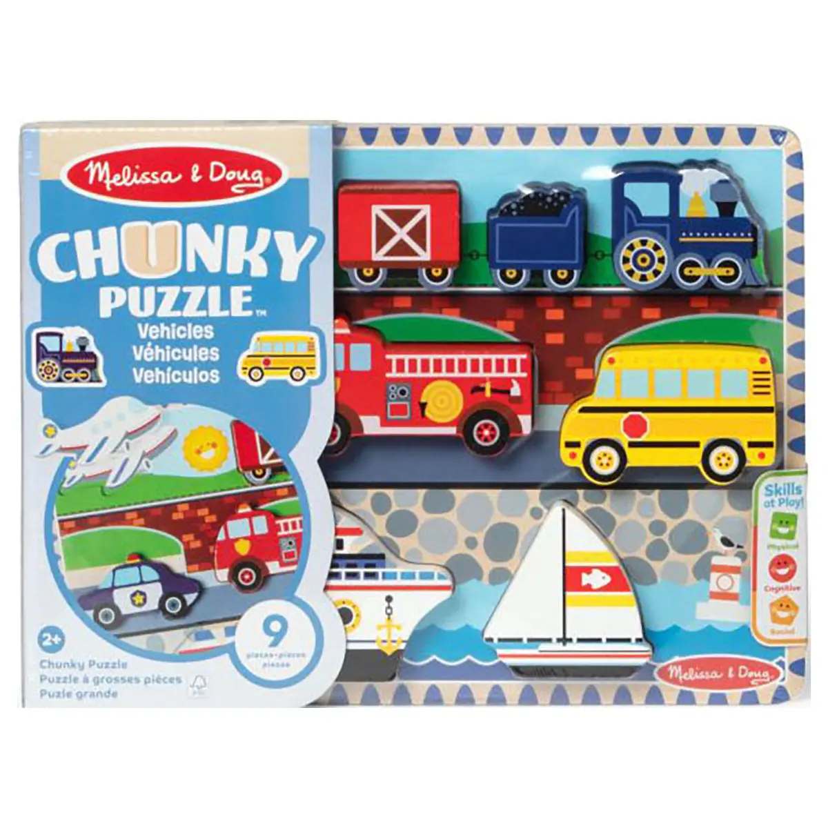 Melissa & Doug Chunky Puzzle (Styles Vary) 1