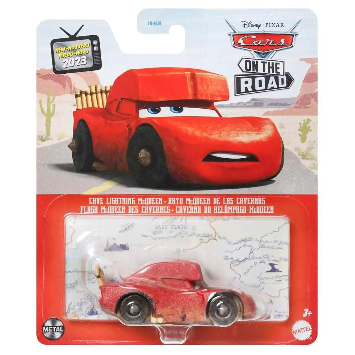 Mattel Disney Pixar Cars On The Road: Cave Lightning Mcqueen Die-Cast Car 1